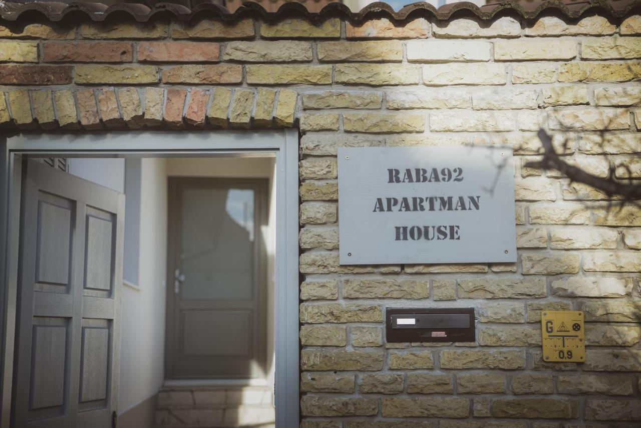 Raba92 Apartman House Εξωτερικό φωτογραφία